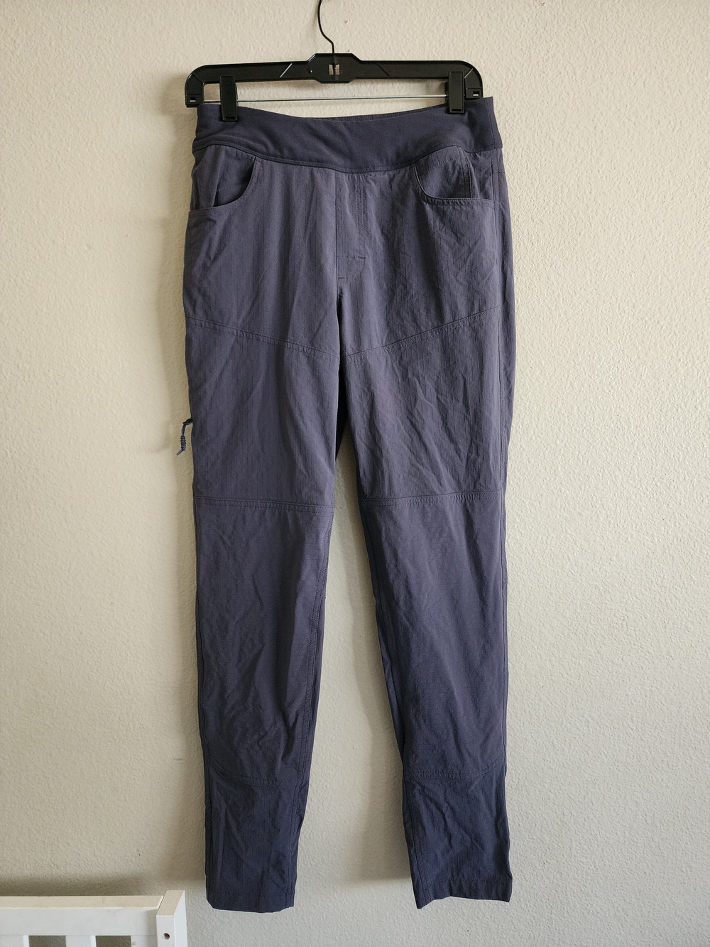REI Co-op Womens Size 4 Gray Ripstop Hiking Pants Stretch Utility Trail Light